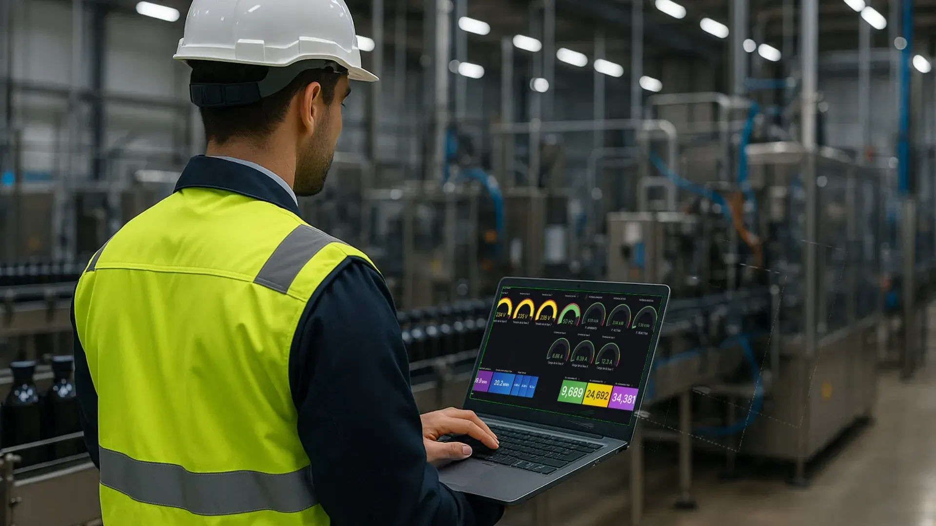 Servicios eléctricos industriales en planta en Paraguay